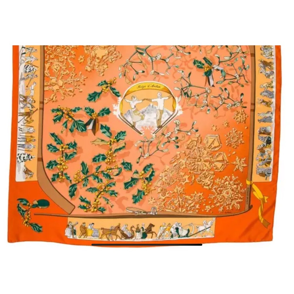 COPY - Hermes Neige d’Anton Silk Scarf
